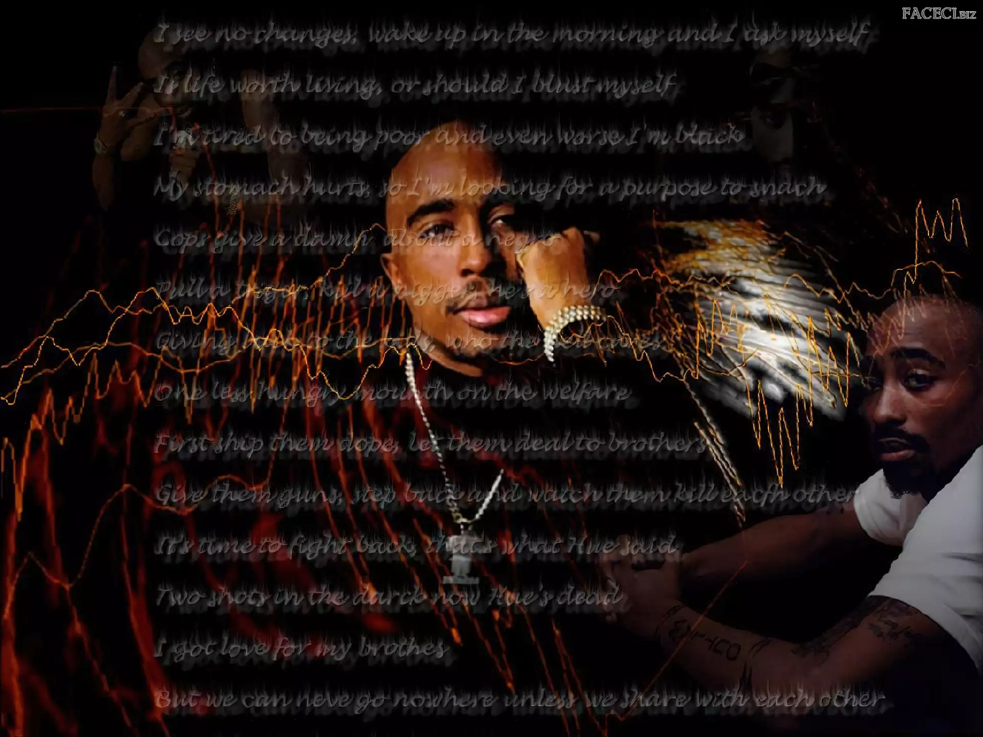 Bransoletka, 2 Pac, Łańcuch