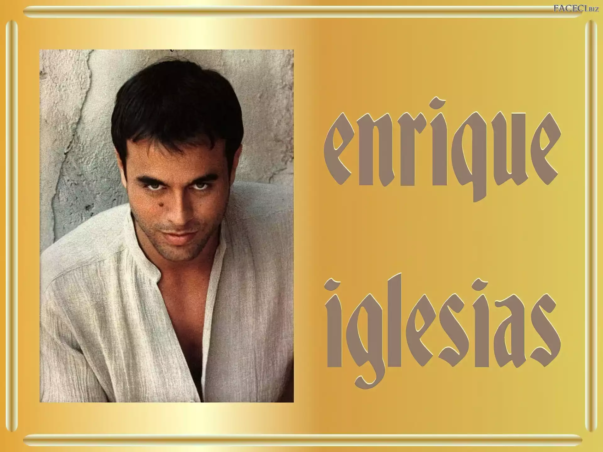 Enrique Iglesias, Oczy