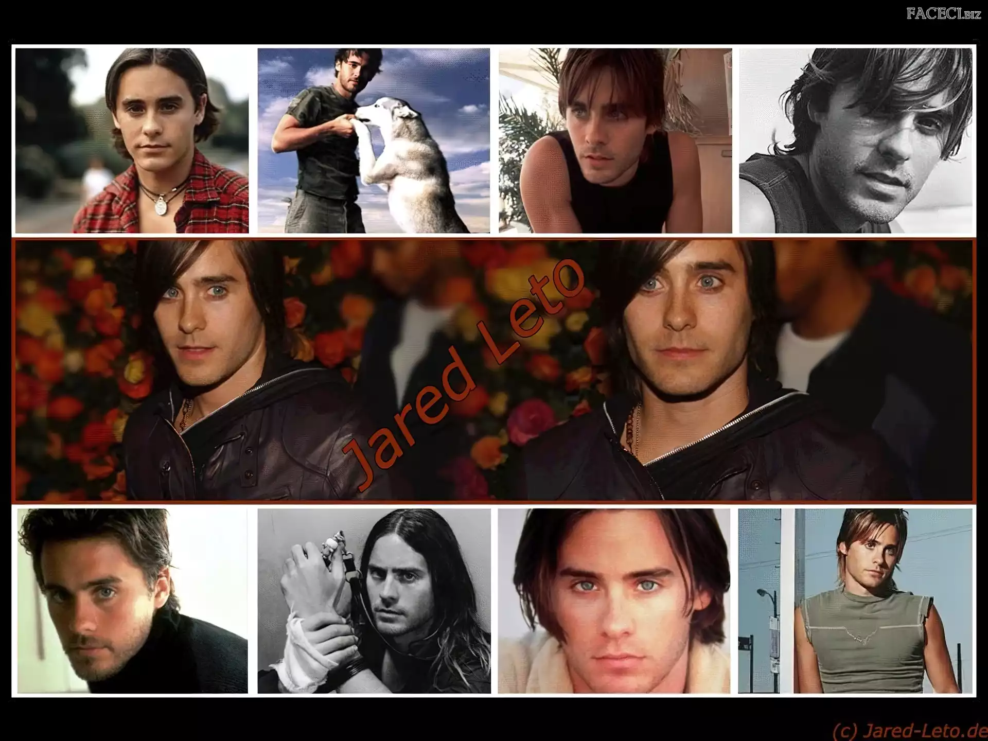 Jared Leto, niebieskie oczy